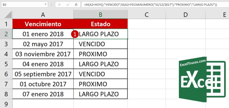Excel Ayuda FECHANUMERO