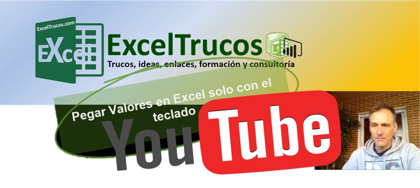Pegar Valores en Excel con el teclado Excel Ayuda
